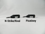 Nerf/Rival/Hyper Picatinny Rail Split Ring Charm Hanger Attachment