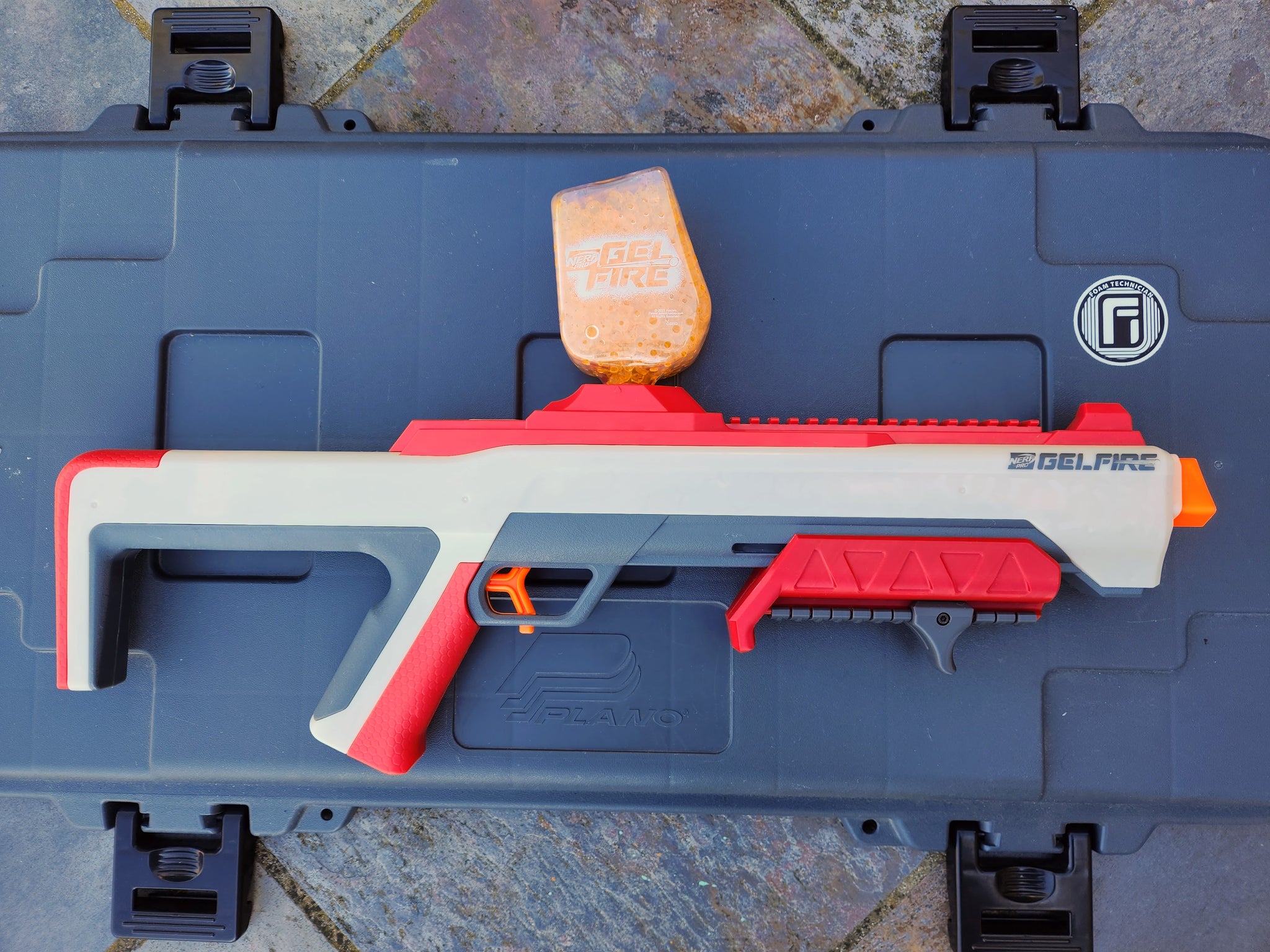 Gelfire Raid Hybrid Picatinny Pump Grip – Foam Technician
