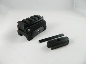 Universal Adjustable Picatinny Rail Sight Riser for Nerf Blasters