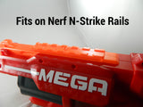 Universal Adjustable Picatinny Rail Sight Riser for Nerf Blasters