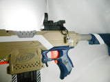 Nerf/Rival/Hyper Picatinny Rail Split Ring Charm Hanger Attachment