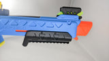 Nerf Rival Path Finder 3d printed Hybrid Picatinny Pump Grip with Finger stop and rail covers