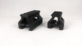 1-Piece Angled Picatinny Rail Riser Mount